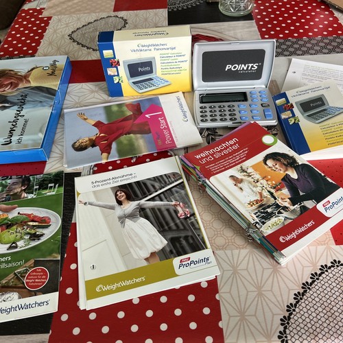 Weight watchers konvolut mit - konvolut,